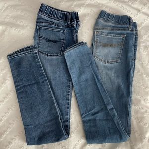 GapKid Pull-On Jeggings 2-pairs Bundle (Girl Size 14)